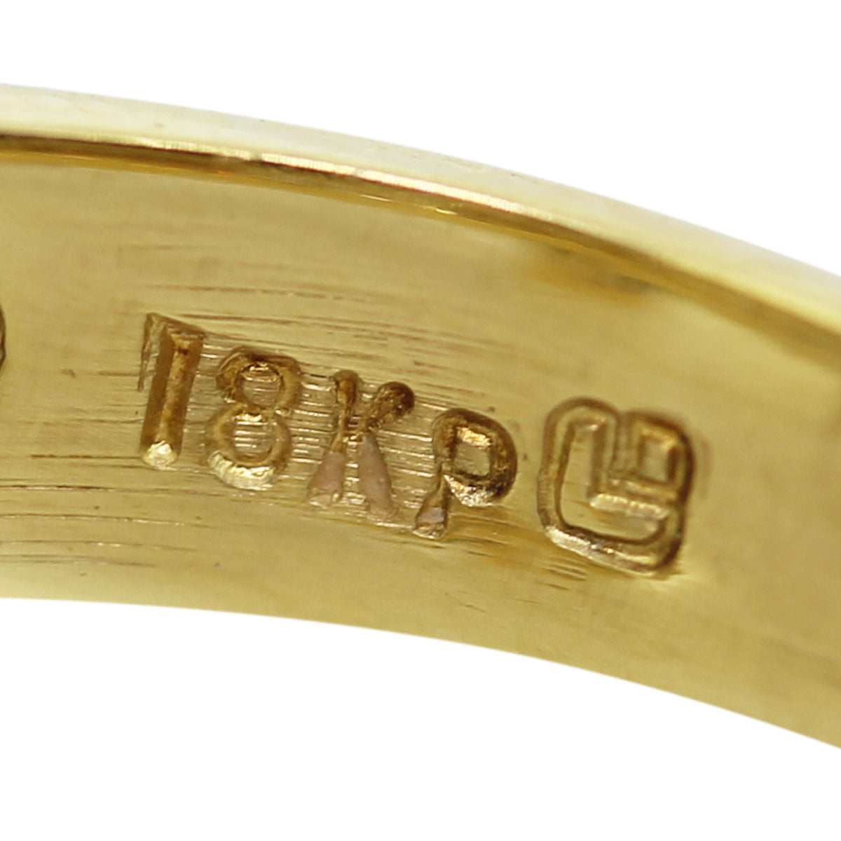 18K Yellow Gold Crossover Baguette Diamond Band