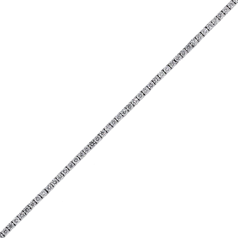 18k White Gold 2.64ctw Diamond Tennis Bracelet