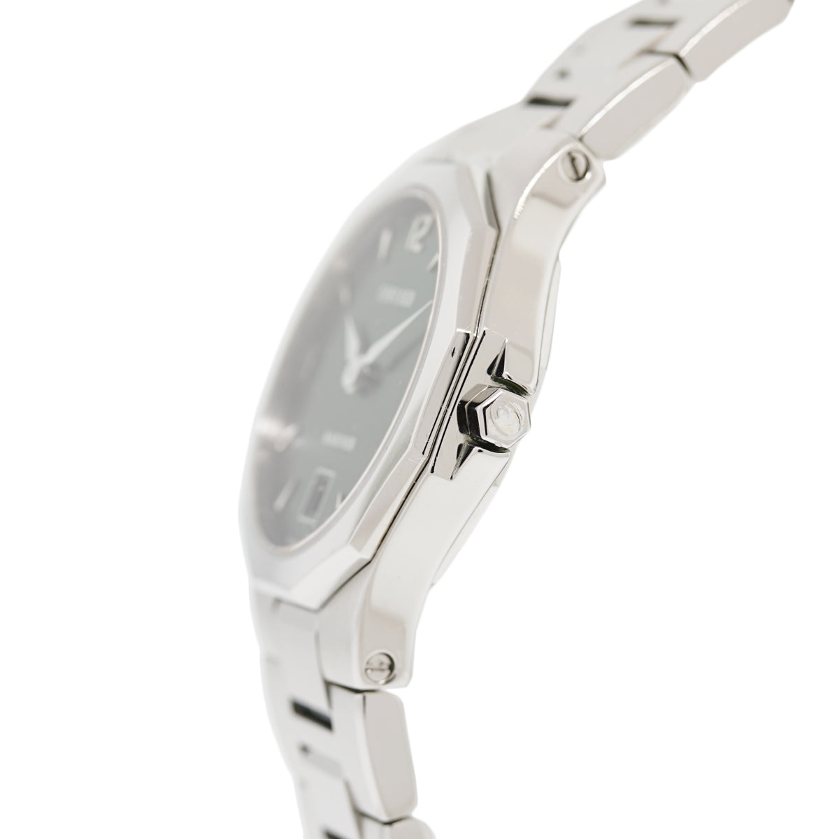 Concord Mariner Stainless Steel Black Dial Ladies Watch