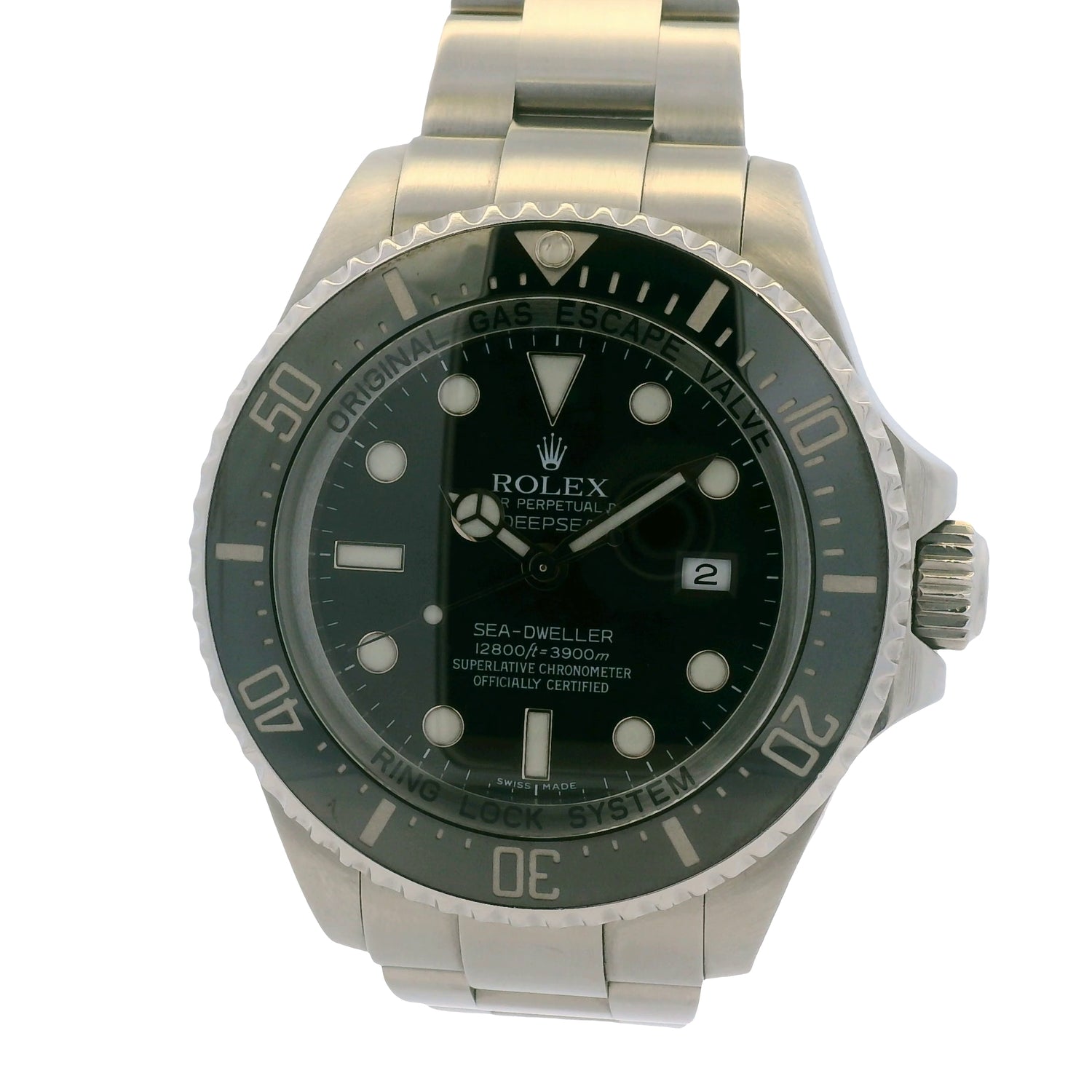 Rolex 116660 Sea- Dweller Deep Sea Date Stainless Steel 44mm Watch