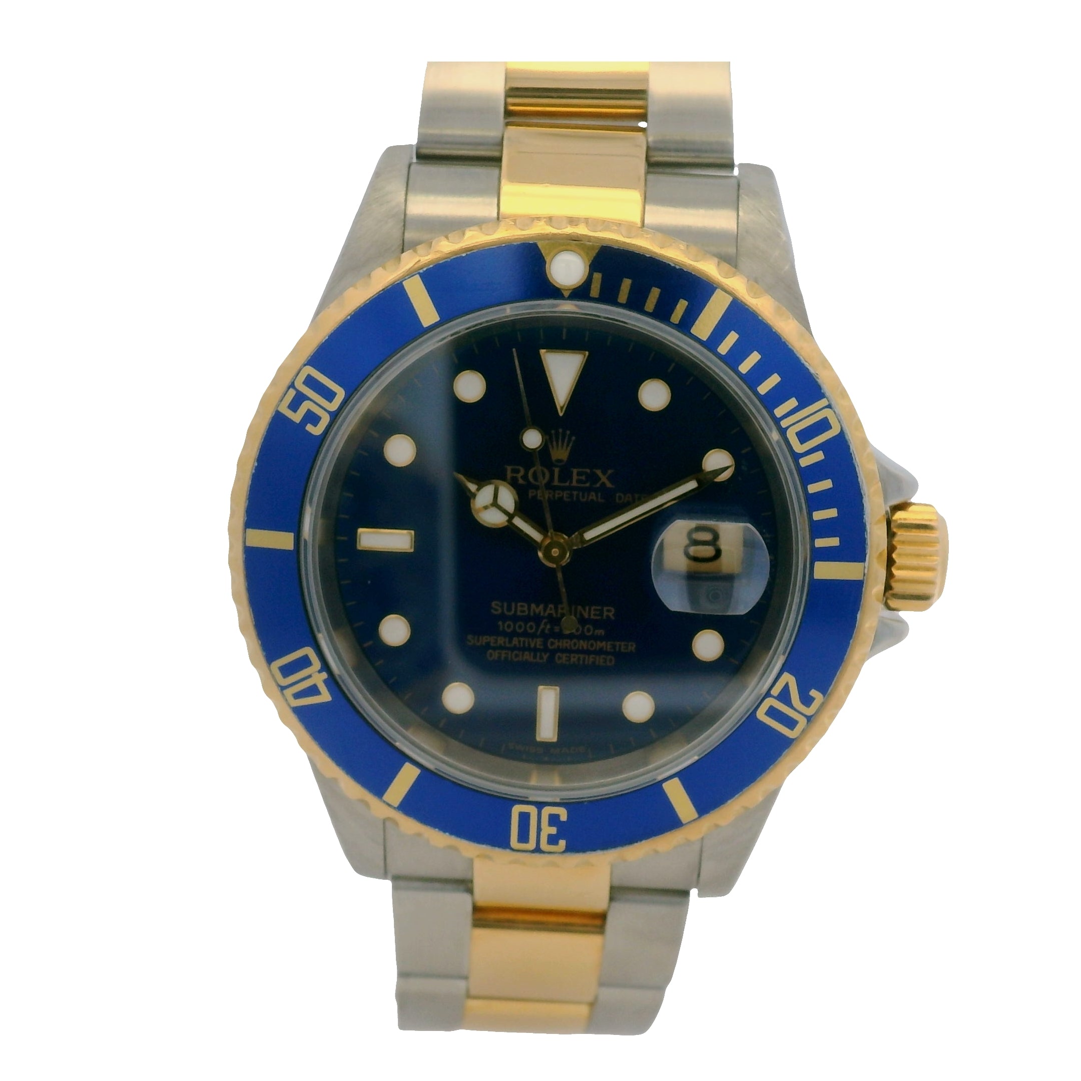 Rolex 16613 Submariner Date 18K- Two Tone Oyster 40 MM Watch