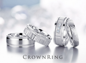 Crown Ring mens wedding bands