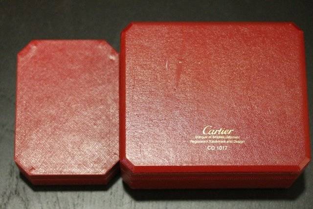 Fake vs. Real Cartier Boxes, Cartier box, fake, real, cartier, Love bracelet