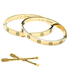 Cartier Love Bangle Screwdriver, cartier love bracelet, love bracelet screwdriver, Cartier pre owned