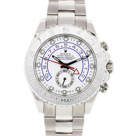  Rolex 116689 Yachtmaster II 18k White Gold Watch