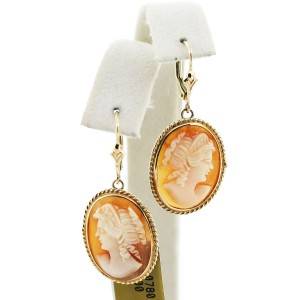 Cameo Earrings, cameo jewelry boca raton, cameo, cameo earrings boca