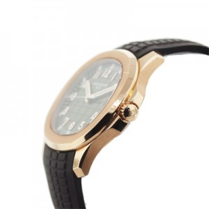 Patek Philippe 5167R-001 Aquanaut 18K Rose Gold Watch crown, used patek aquanaut