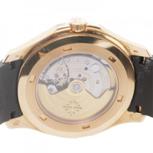 Patek Philippe 5167R-001 Aquanaut 18K Rose Gold Watch skeleton case back