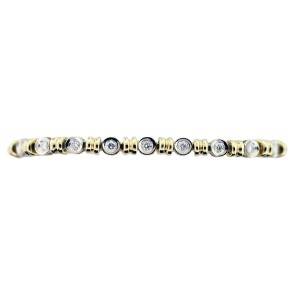 yellow and white gold tennis bracelet, tennis bracelet boca raton