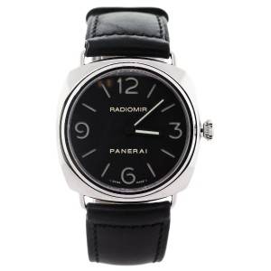 Panerai Pam0210 Radiomir Black Stainless Steel Mens Watch, used radiomir