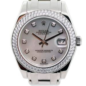 rolex masterpiece, rolex mother of pearl masterpiece, white gold rolex, rolex with diamonds