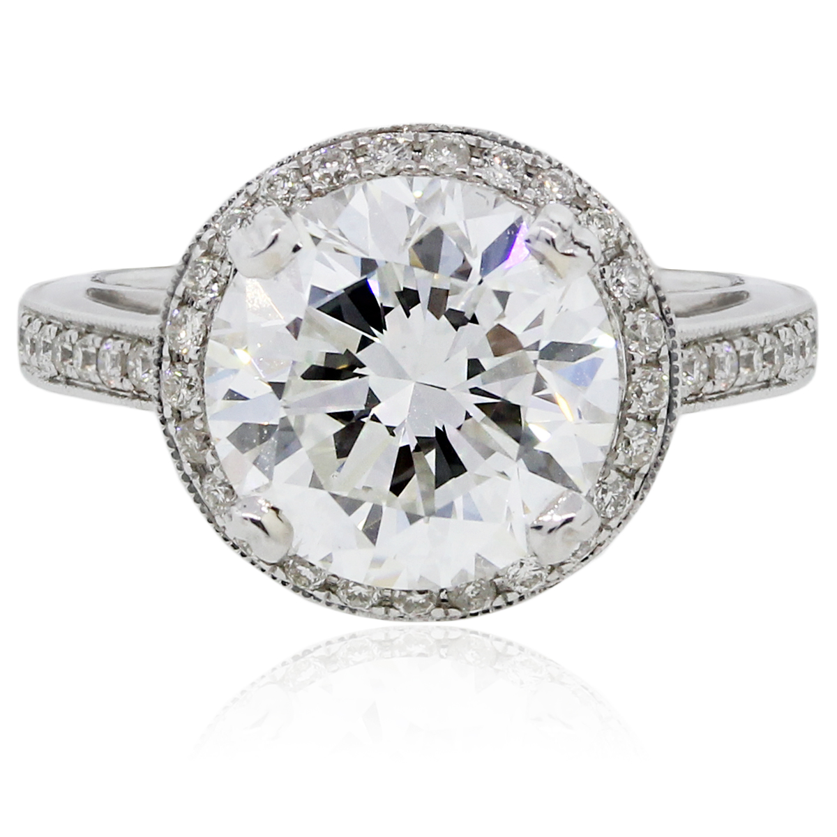 5 Carat Marquise Cut Diamond Platinum Engagement Ring-Boca Raton