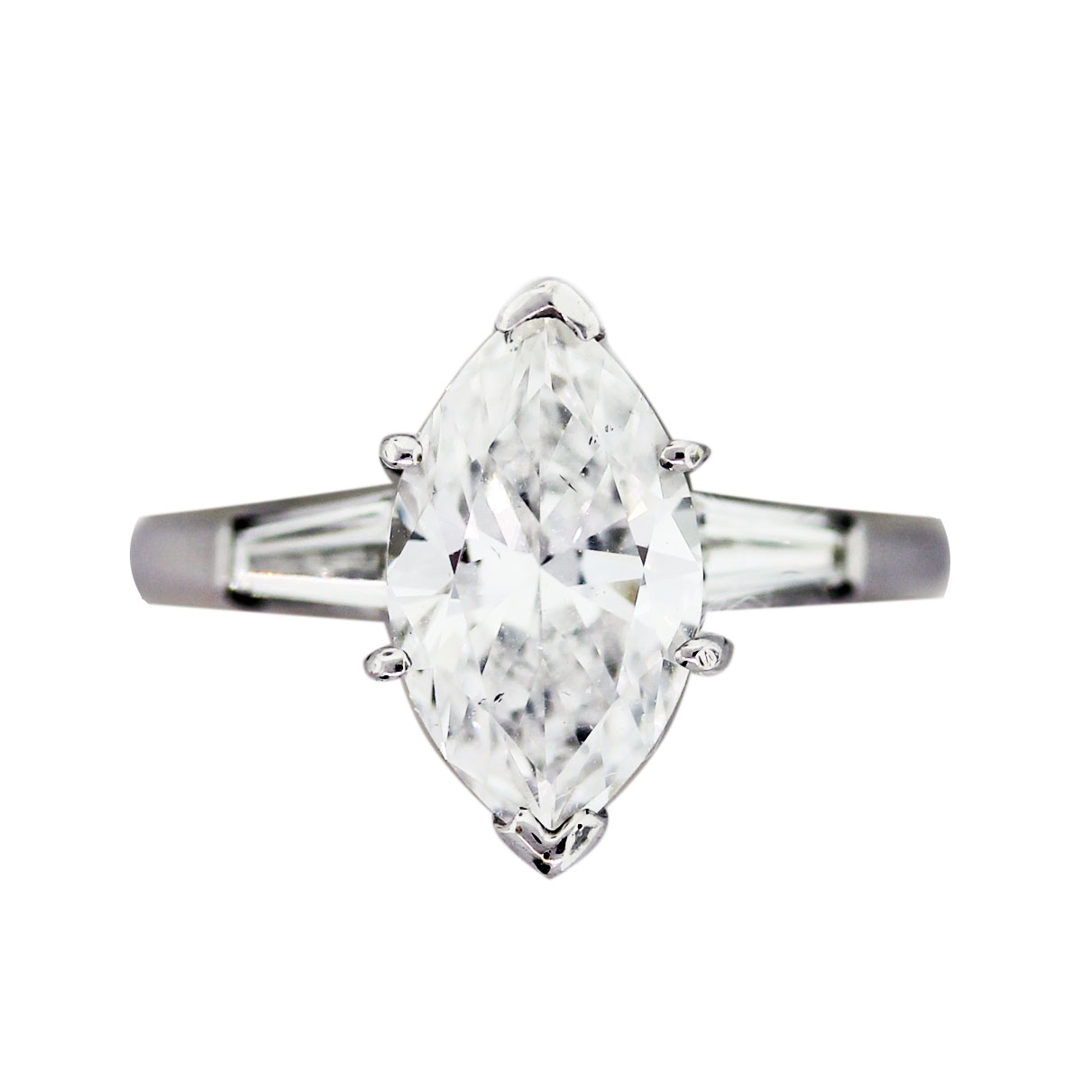 2 Carat Marquise Cut Diamond Engagement Ring Boca Raton