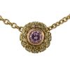 pink diamond necklace