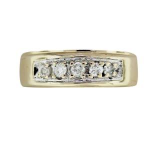 yellow gold and diamond ring, mens ring boca raton, wedding rings boca raton