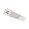 14k White Gold Diamond Solitaire Mens Ring - Image 4