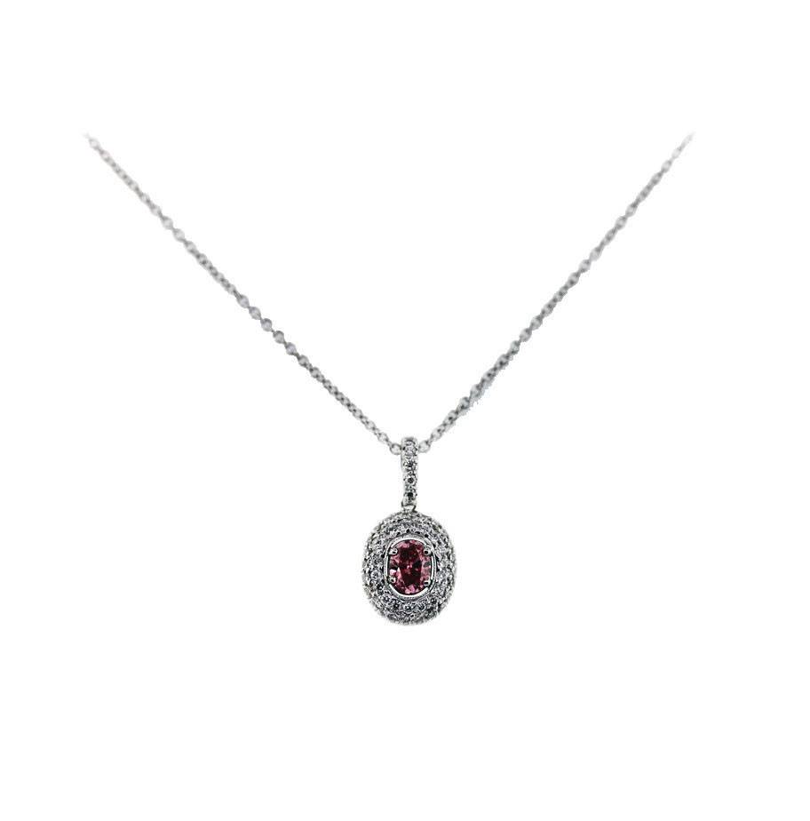 .40ct pink diamond pendant, pink diamond pendant, pink diamond boca raton