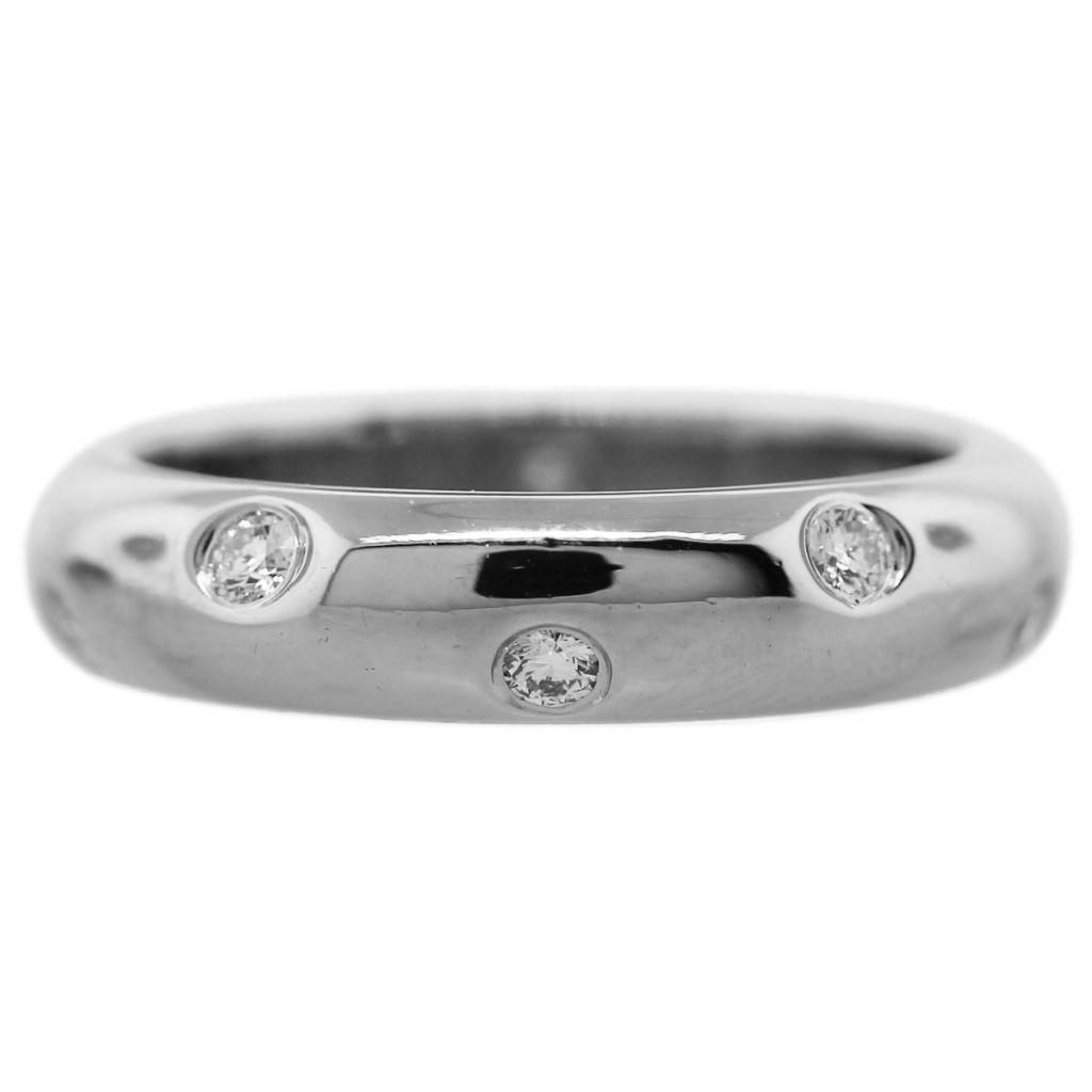 Tiffany and Co Rose Gold Diamond Infinity Ring- Boca Raton