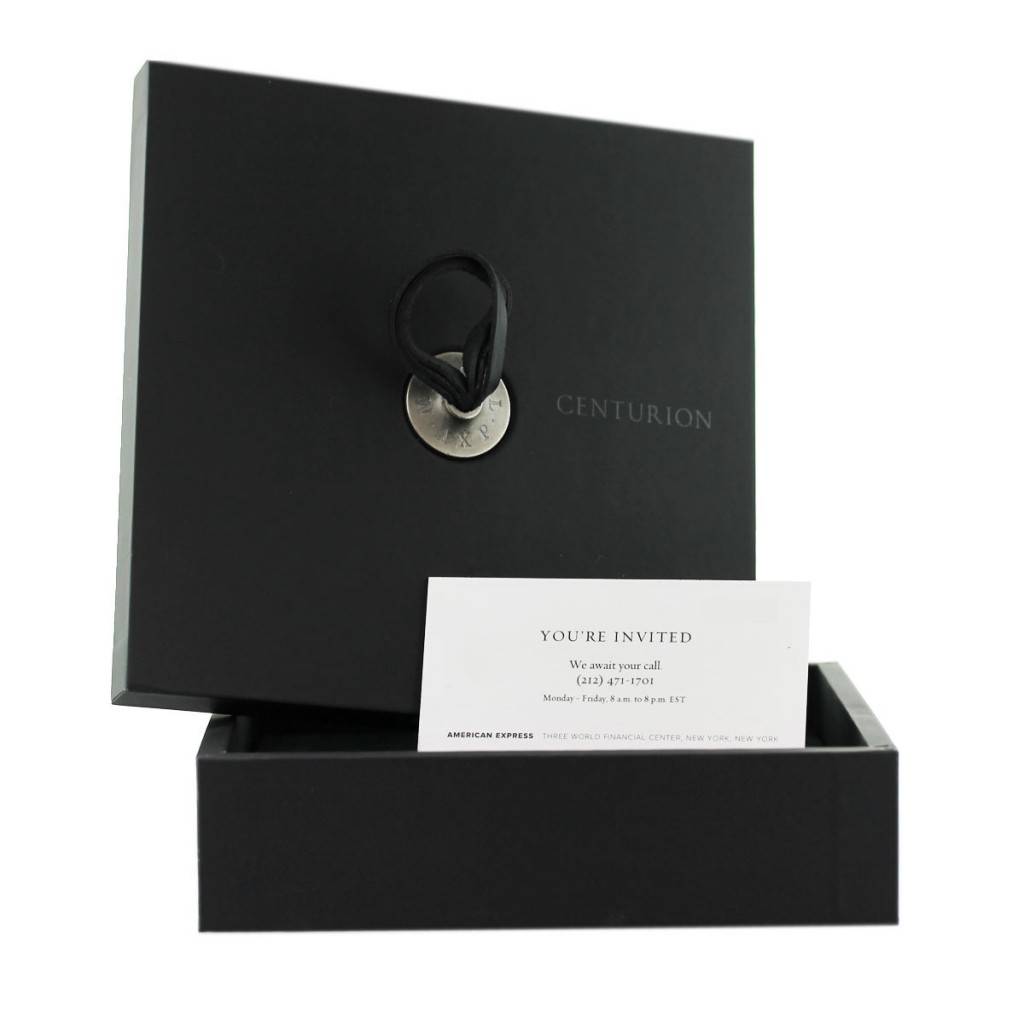 Amex black card invitation box, black card requirements, amex black card invitation