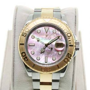 Rolex Yachtmaster Two Tone 16623 Tahitian MOP Dial Gents Watch