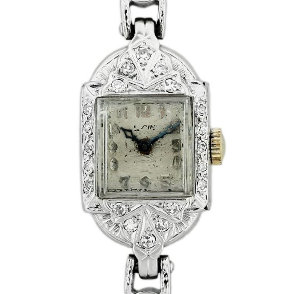 Vintage Gold Diamond Ladies Watch