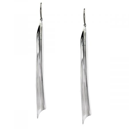 tiffany silver drop earrings