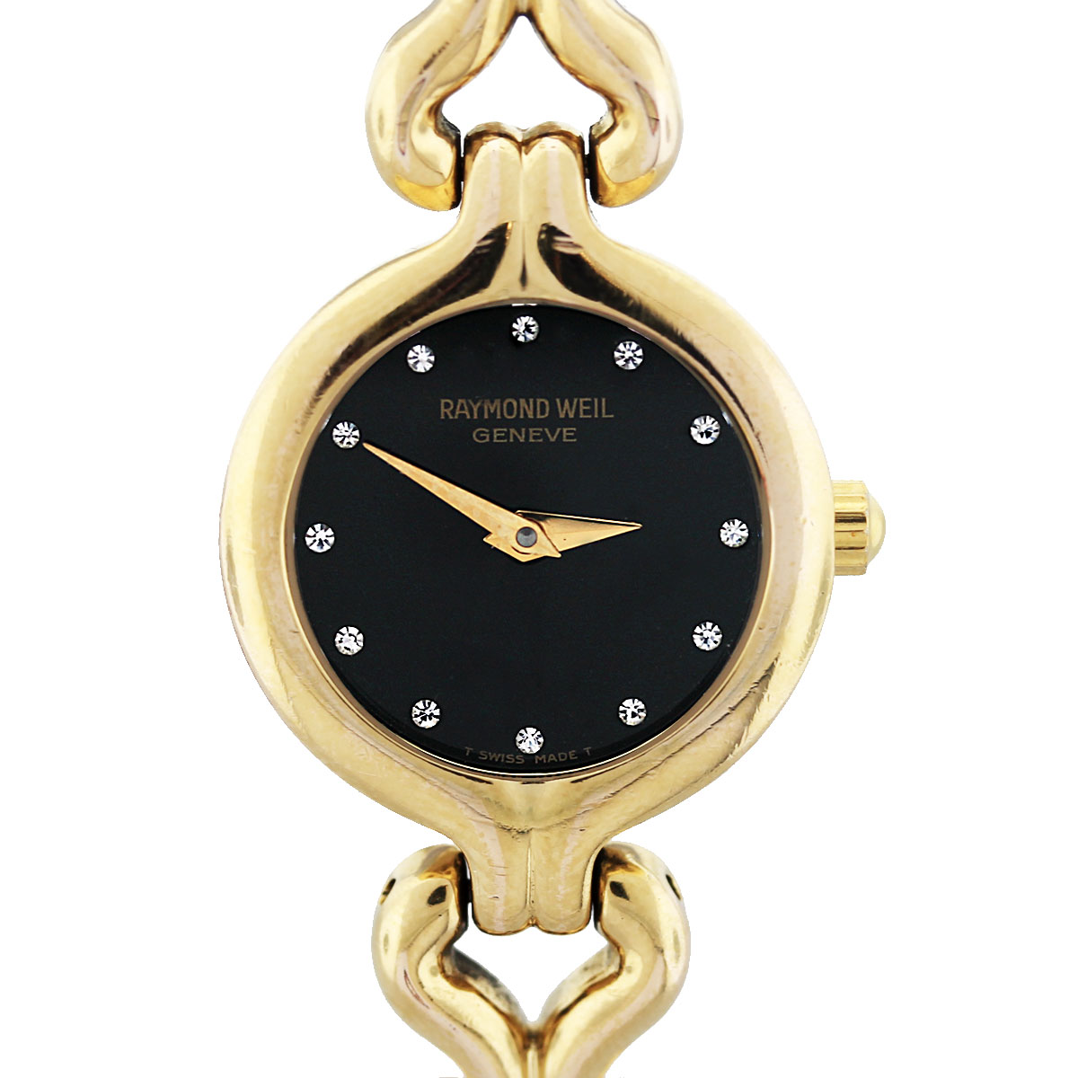 Raymond Weil 5878 Ladies Gold Plated Watch