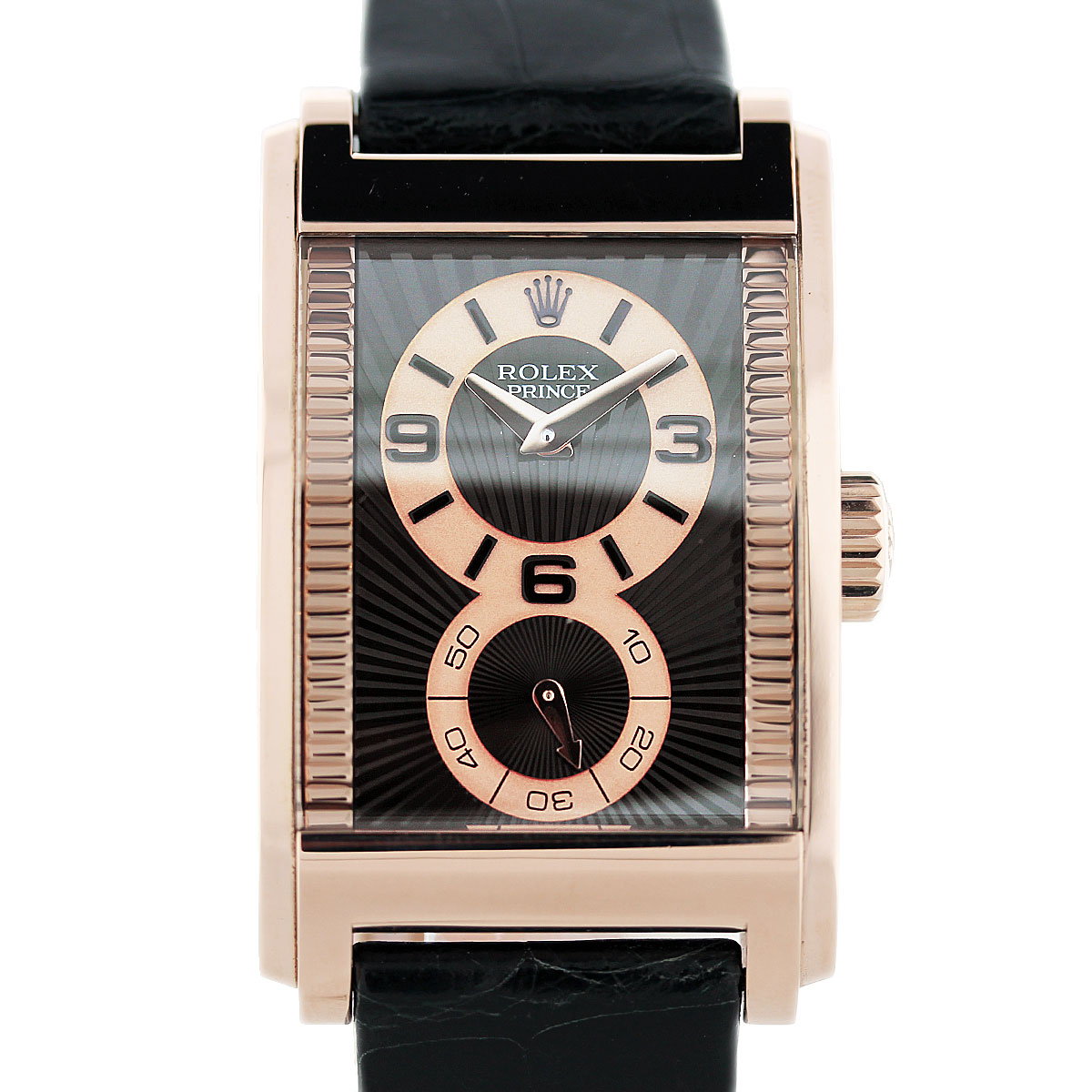 Rolex Cellini Prince 5442/5 18K Everose Gold Mens Watch- Boca Raton