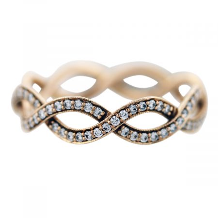tiffany and co rose gold infinity ring boca raton