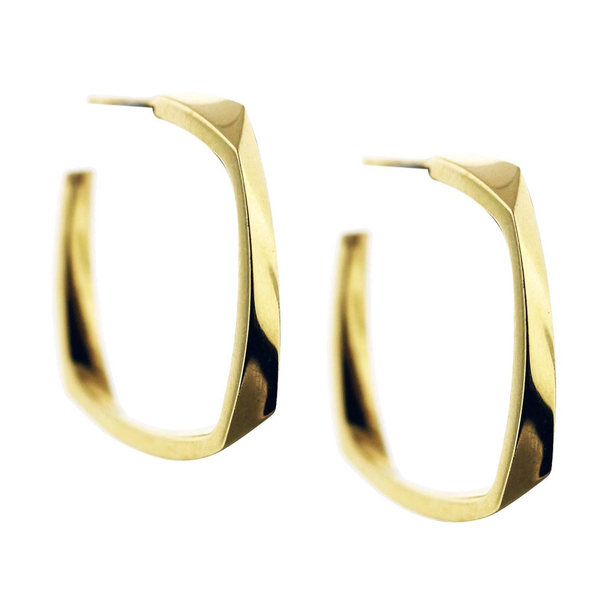 frank gehry torque earrings