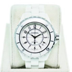 Chanel H0970 J-12 Ceramic 38mm White Gents Watch, mens chanel watch, men's chanel