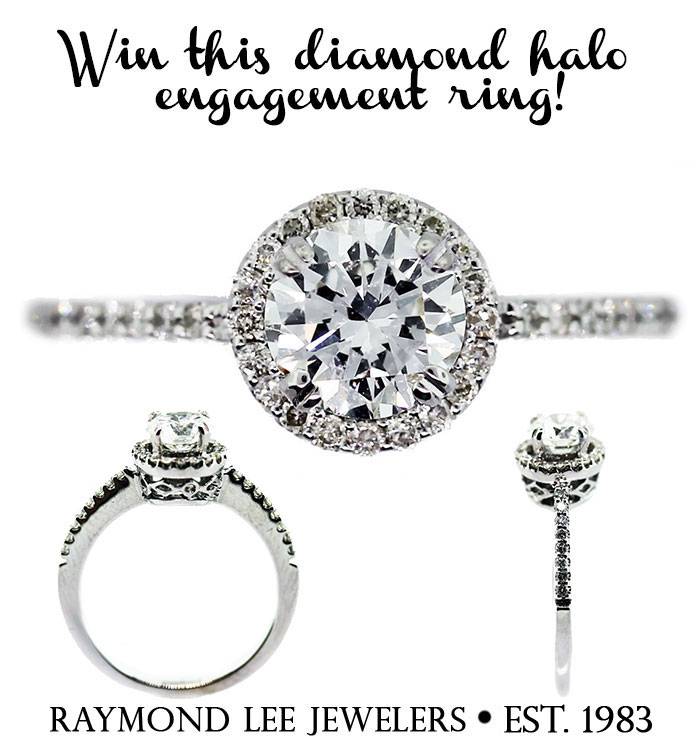 February-Engagement-Ring-Giveaway, win an engagement ring, halo engagement ring