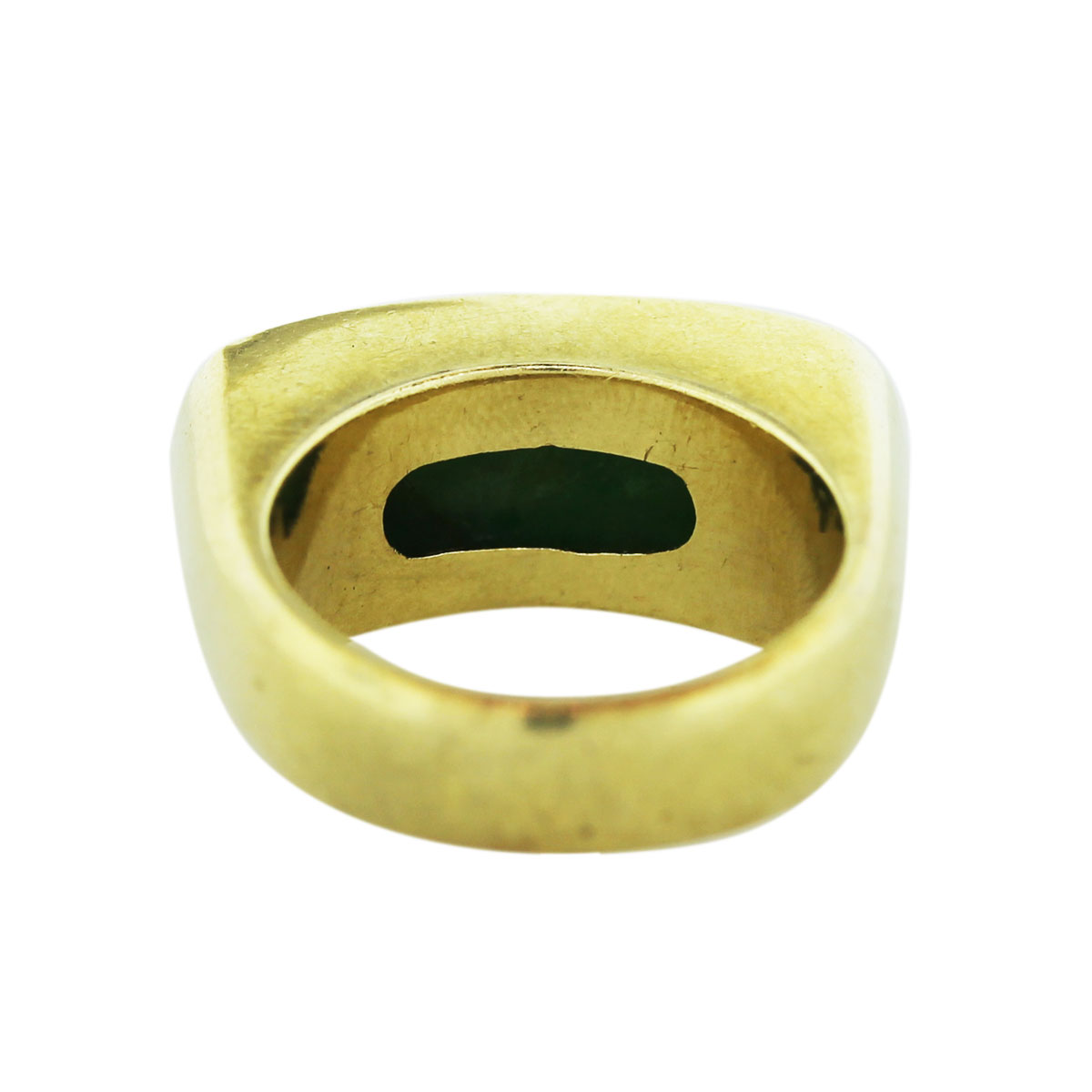 14k Yellow Gold Jade Ring – Raymond Lee Jewelers