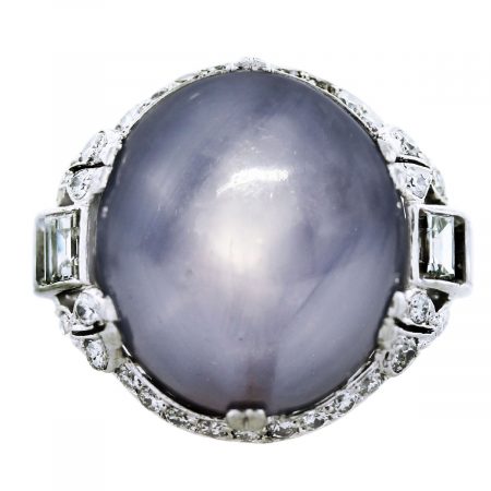 antique sapphire diamond ring