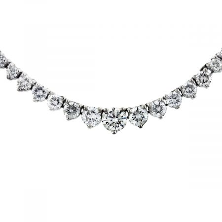 diamond tennis necklace