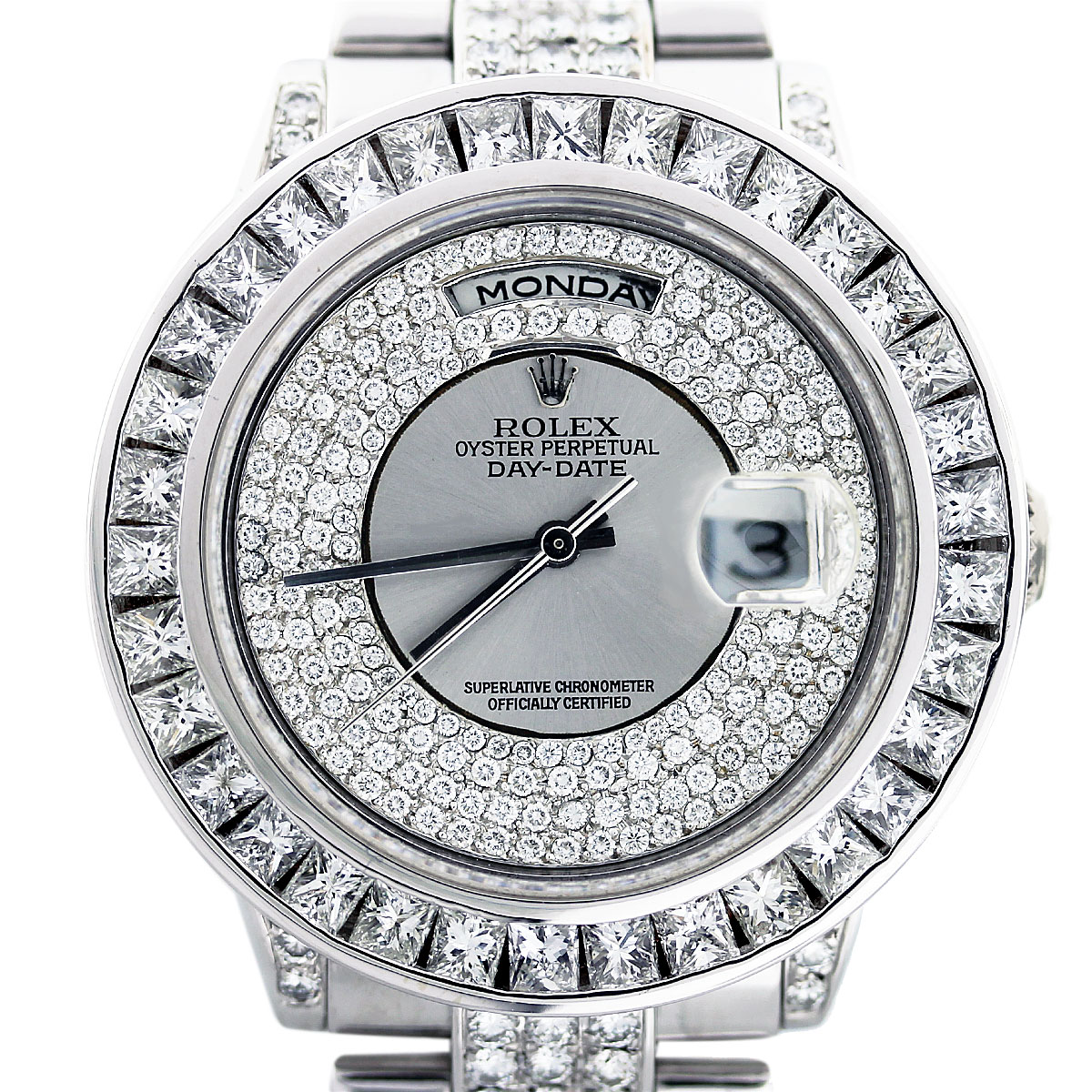 Date 118239 Diamond Mens Watch