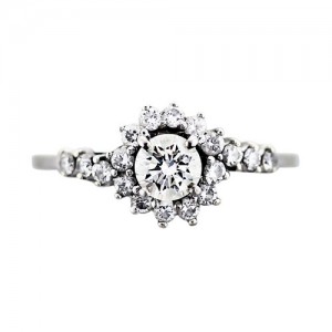 floral engagement ring, diamond engagement ring, free engagement ring, engagement ring boca