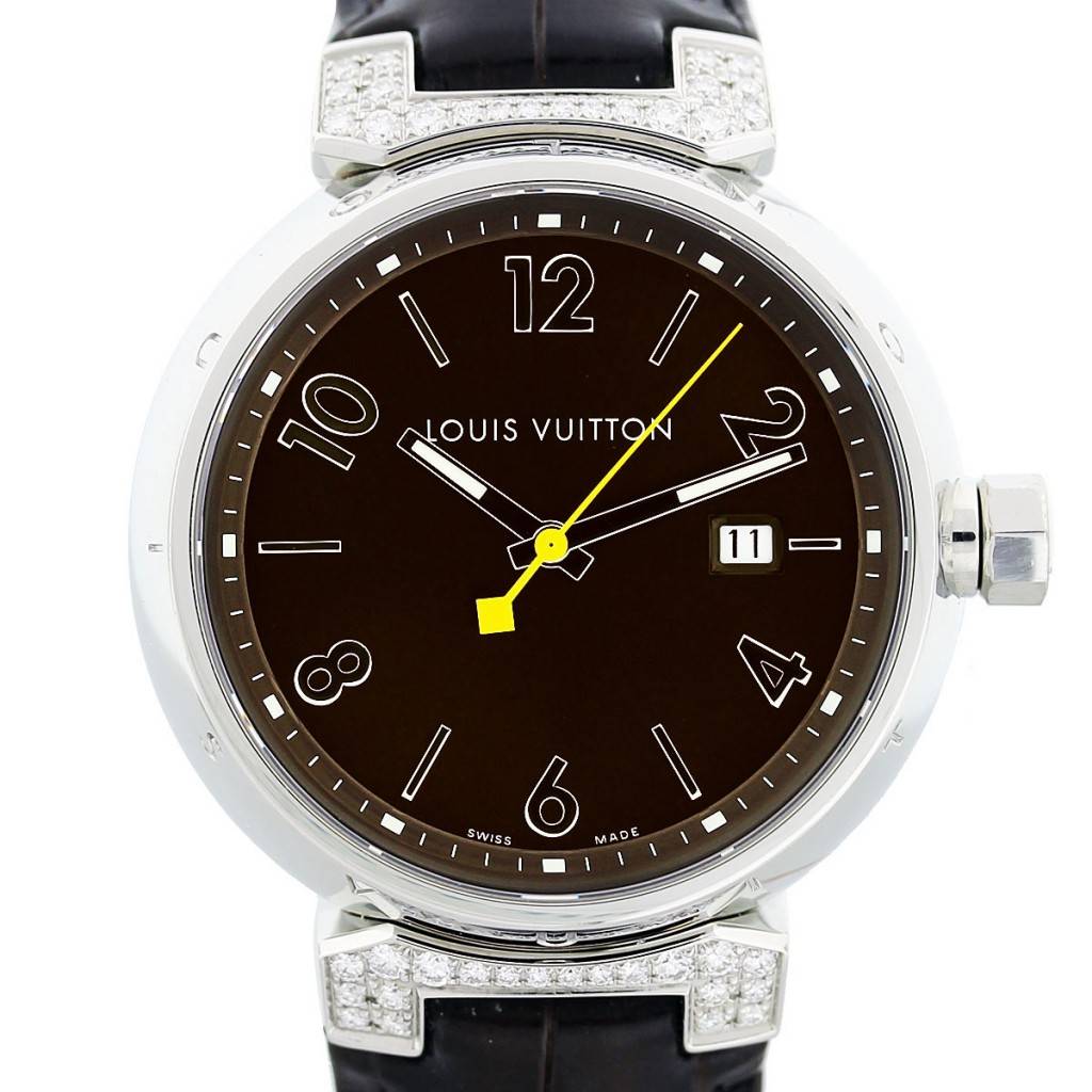 Louis Vuitton LV Tambour GMT Automatic Men's Watch! - Catawiki