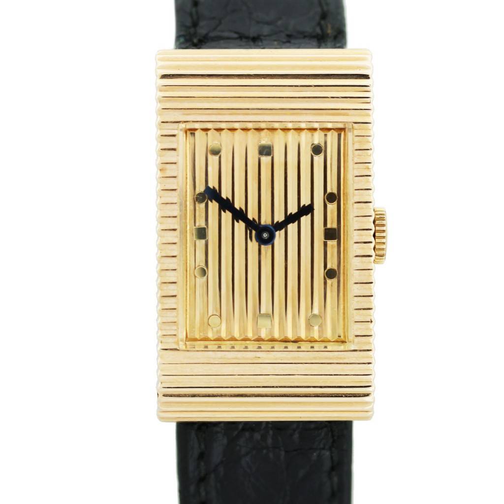 boucheron 18k yellow gold watch