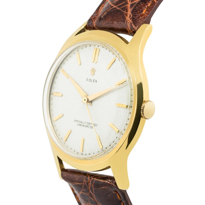 Rolex 8382 Honeycomb Dial Vintage Watch