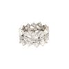 Platinum Pear and Baguette Cut Diamond Eternity Ring