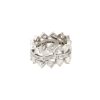 Platinum Pear and Baguette Cut Diamond Eternity Ring