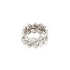 Platinum Pear and Baguette Cut Diamond Eternity Ring