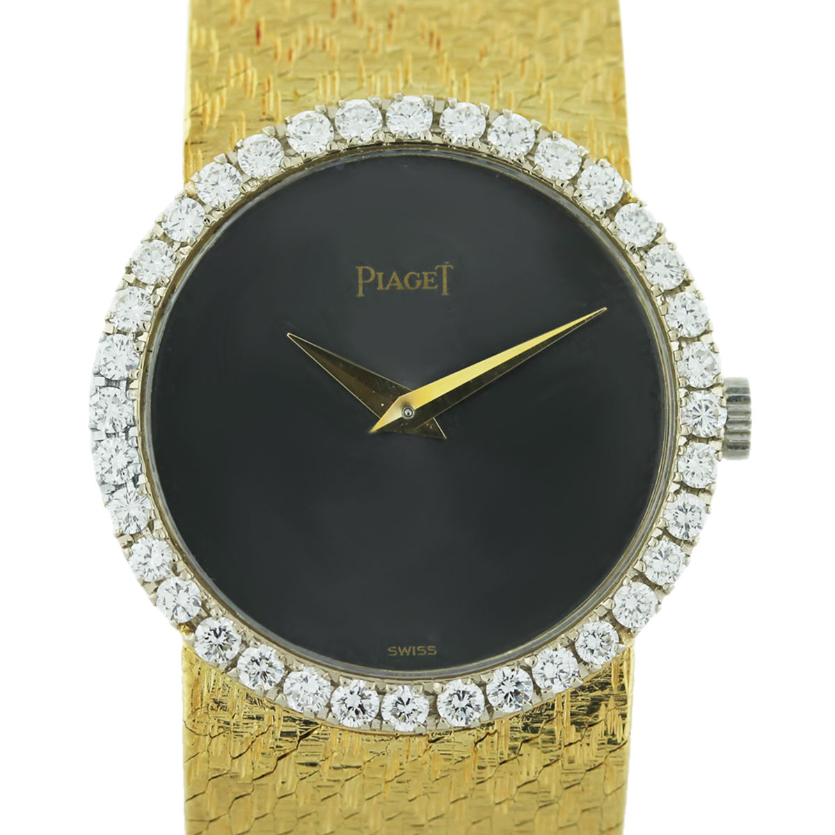 Piaget Vintage Diamond 18k Yellow Gold Ladies Watch-Boca Raton