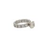 14k White Gold 4.05ctw Diamond Eternity Engagement Ring