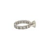 14k White Gold 4.05ctw Diamond Eternity Engagement Ring