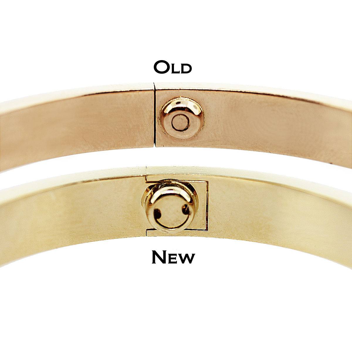 cartier old vs new screw system