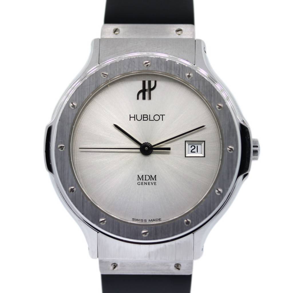 Hublot MDM Classic Silver Dial Ladies Watch-Boca Raton