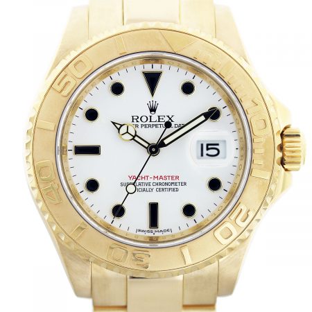 18k yellow gold yachtmaster