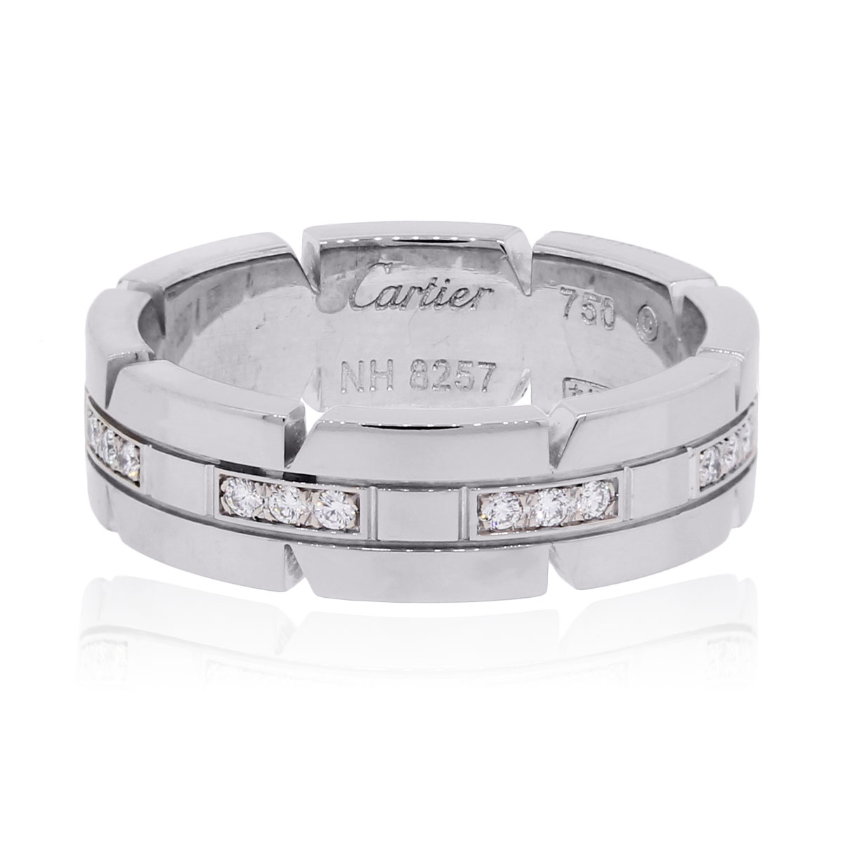 cartier tank francaise diamond ring
